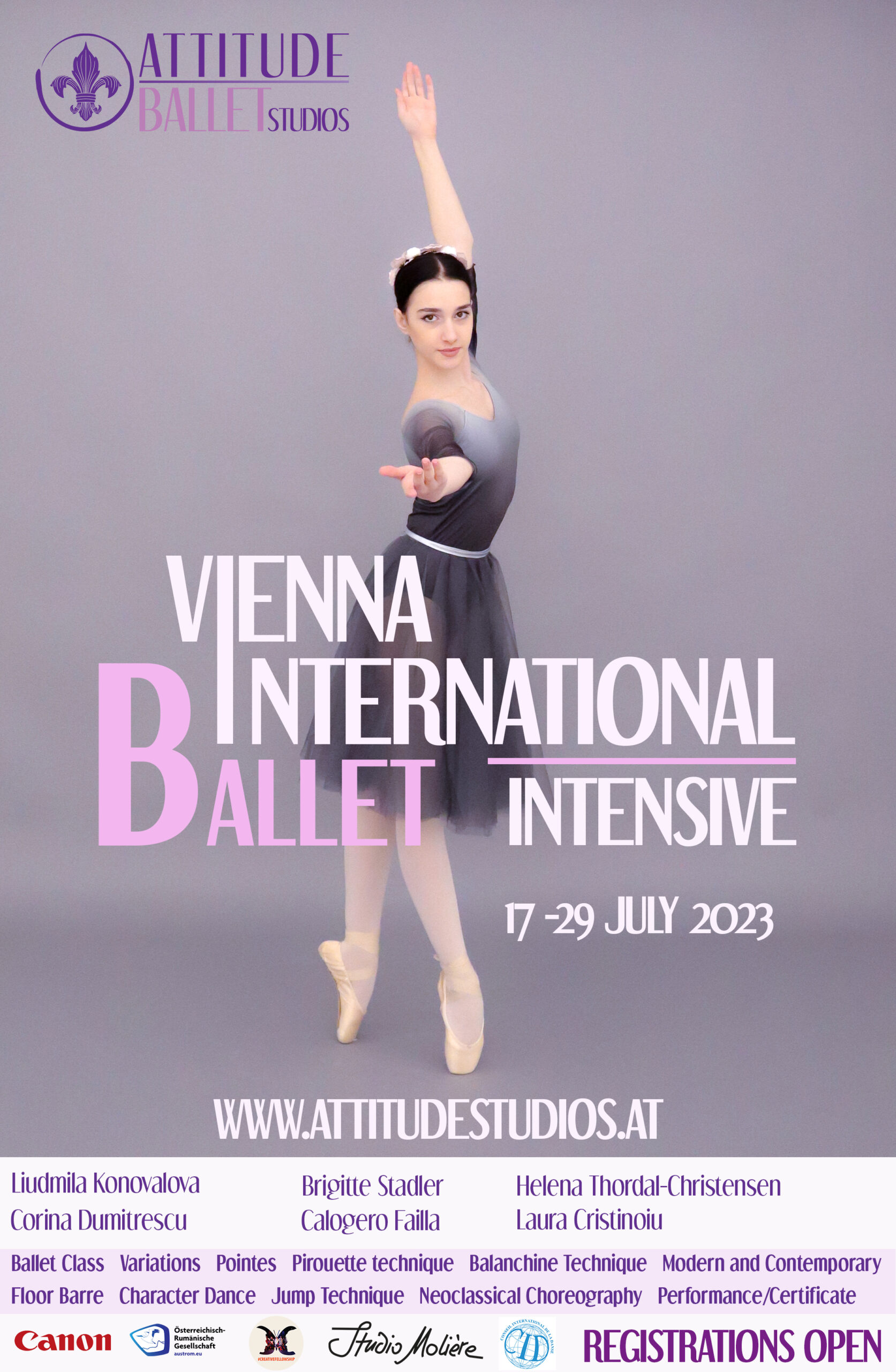 VIENNA BALLET INTENSIVE Attitude Studios Vienna